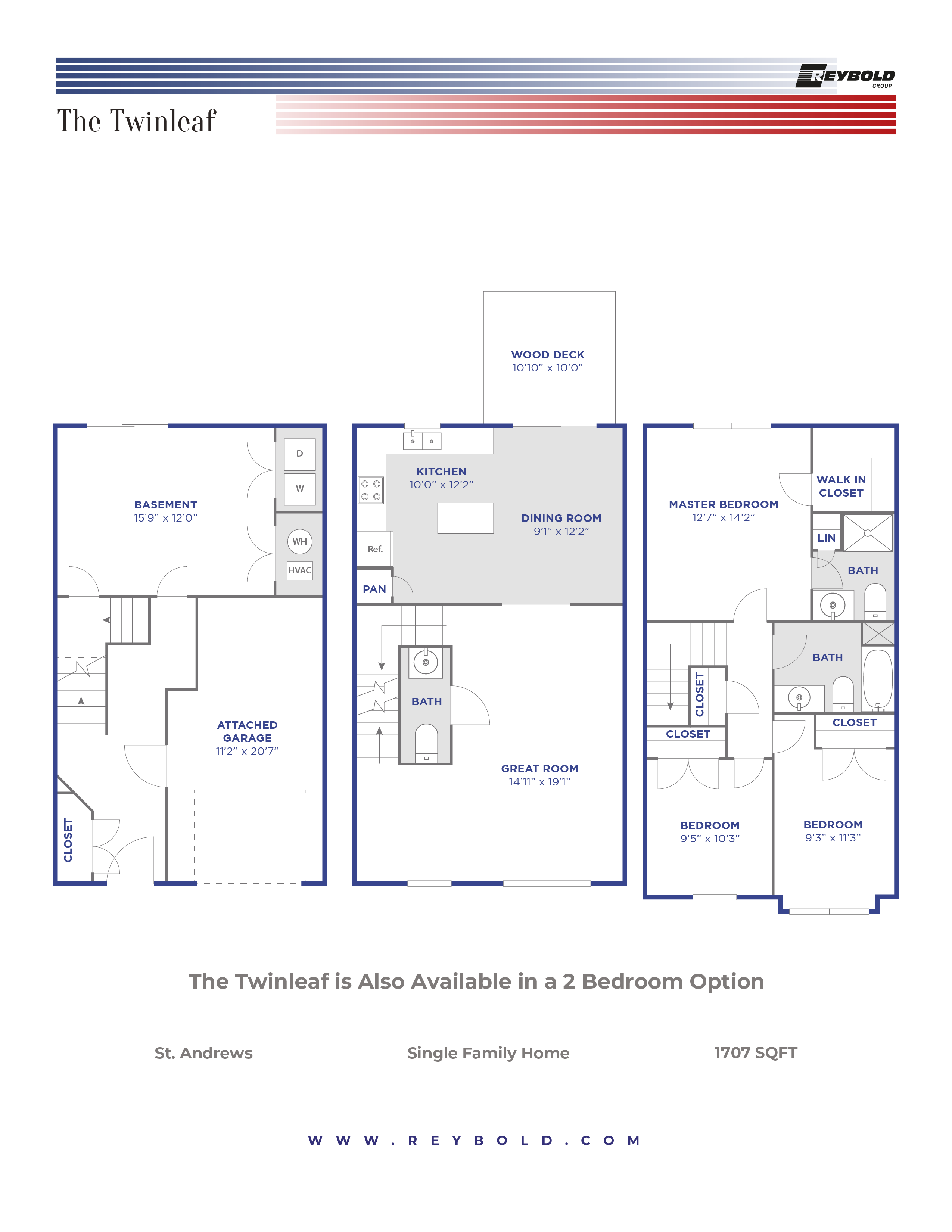 The Twinleaf 2Bed 1707sqft